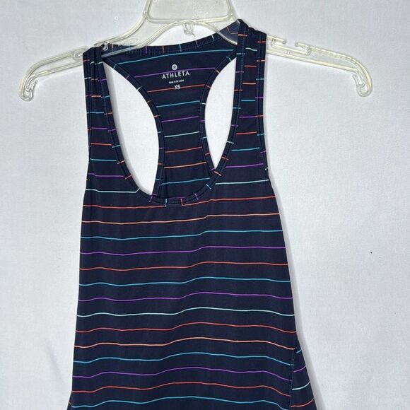 Athleta Stripe Chi Tank Top. Size XSmall. - Picture 2 of 8